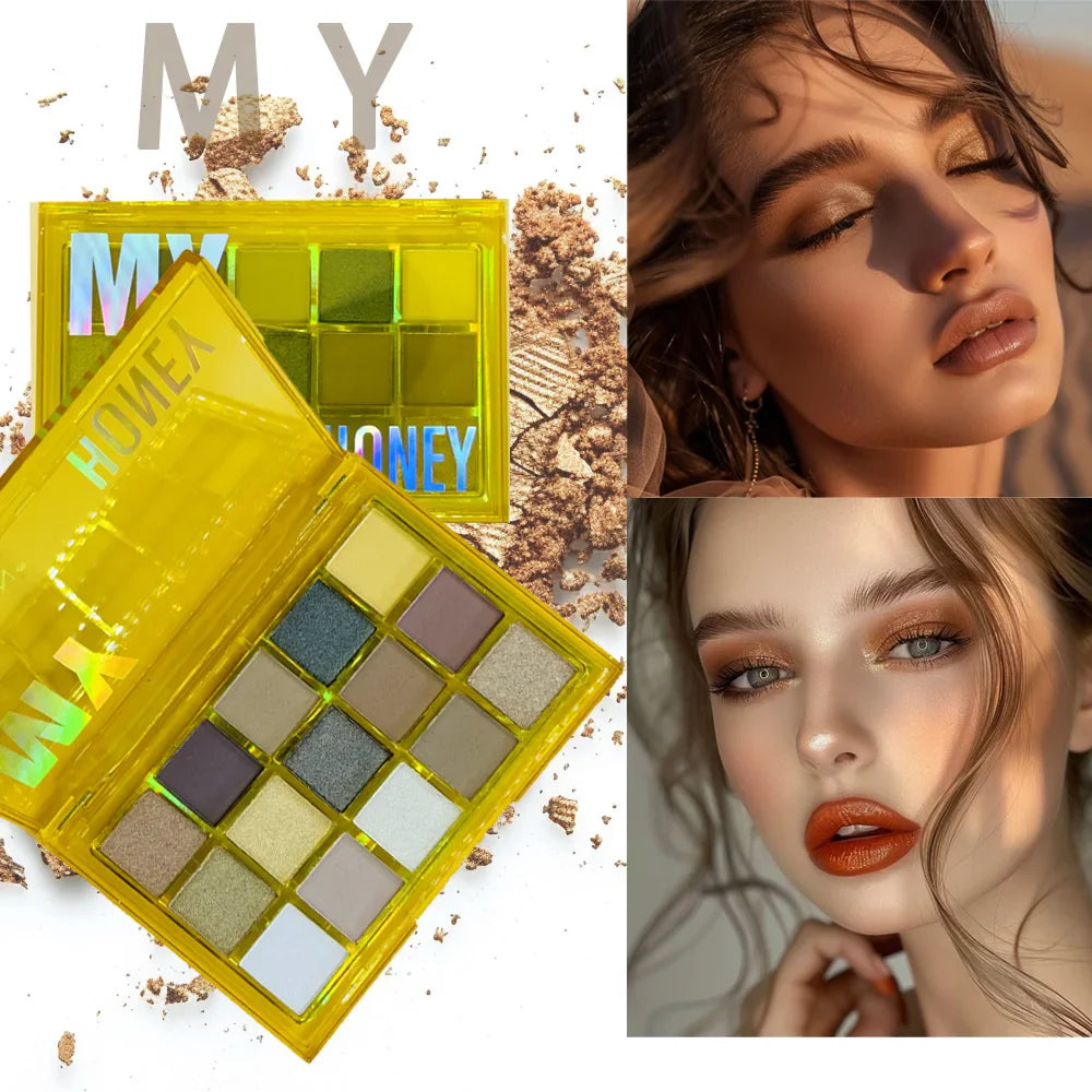 15 Shades Eyeshadow Makeup Palette