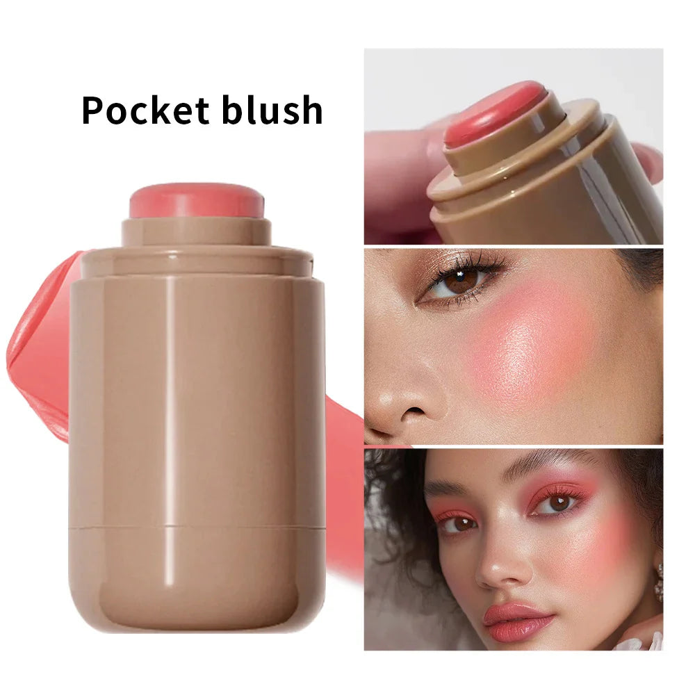 3 in 1 Blush Stick and Lip Gloss Makeup