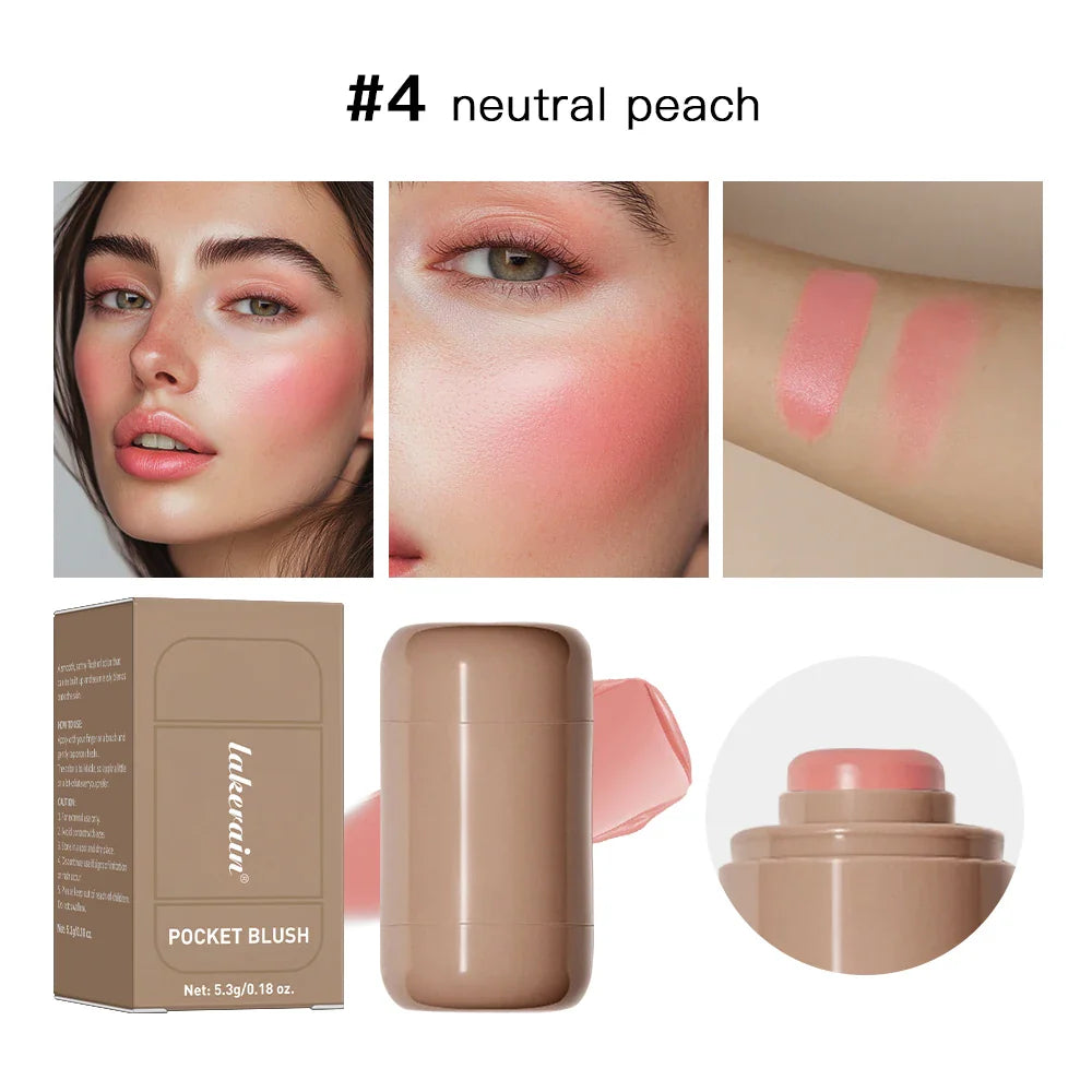 3 in 1 Blush Stick and Lip Gloss Makeup