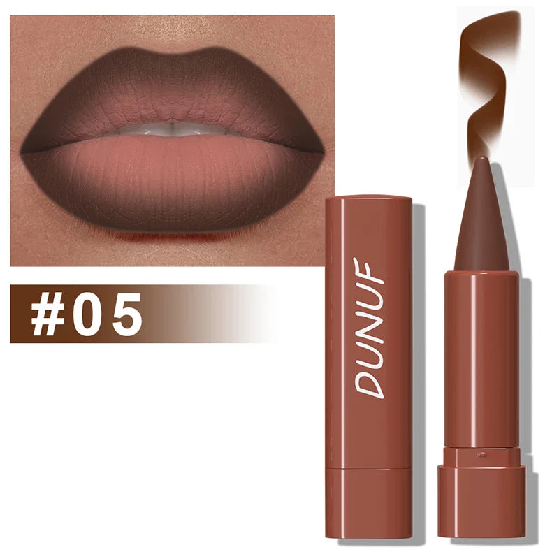 Tapered Gradient Lip Liner Waterproof Velvet Lip Makeup