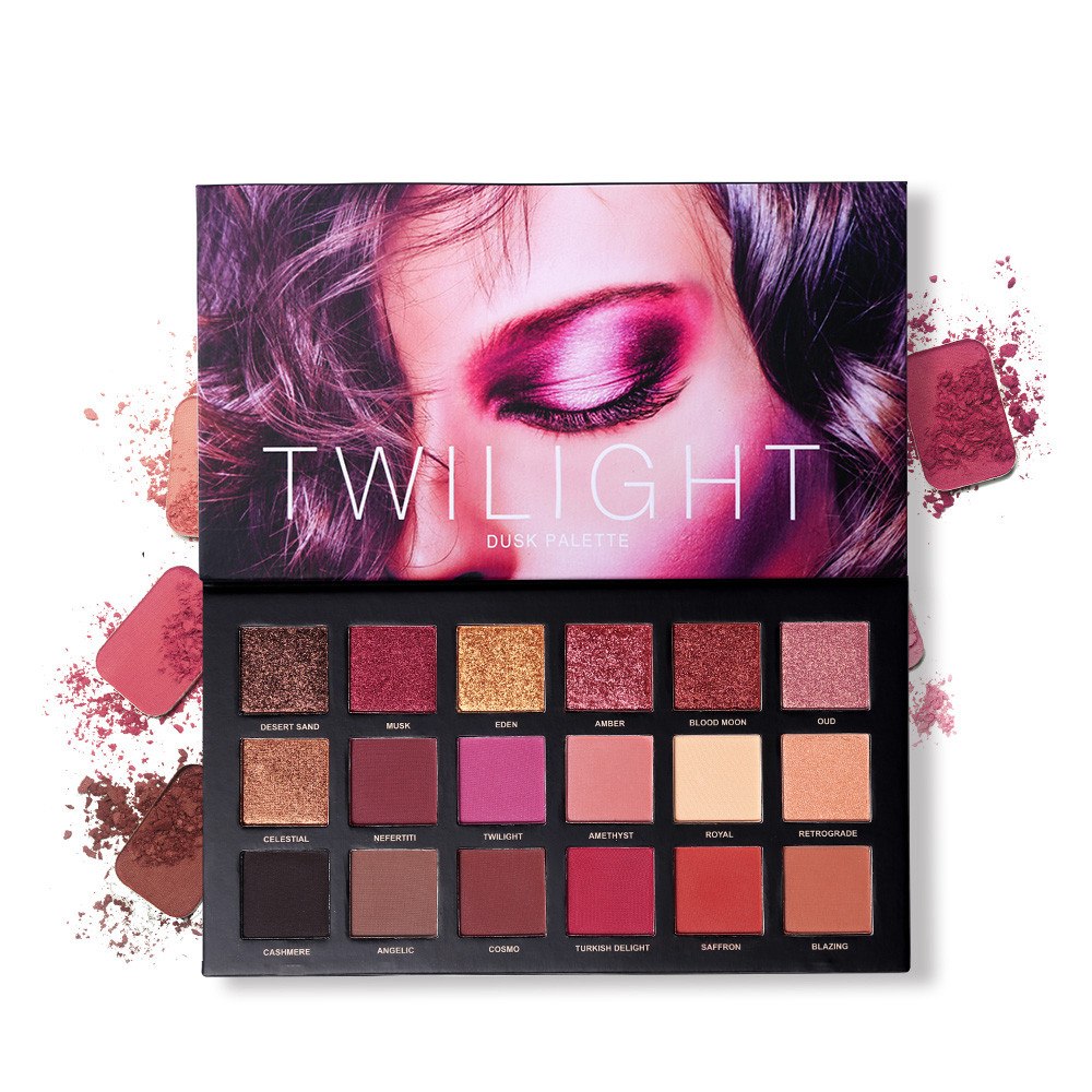 Twilight Dusk 18-Color Eye Shadow Makeup Palette
